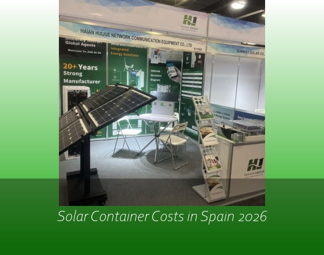 Solar Container Costs in Spain 2026